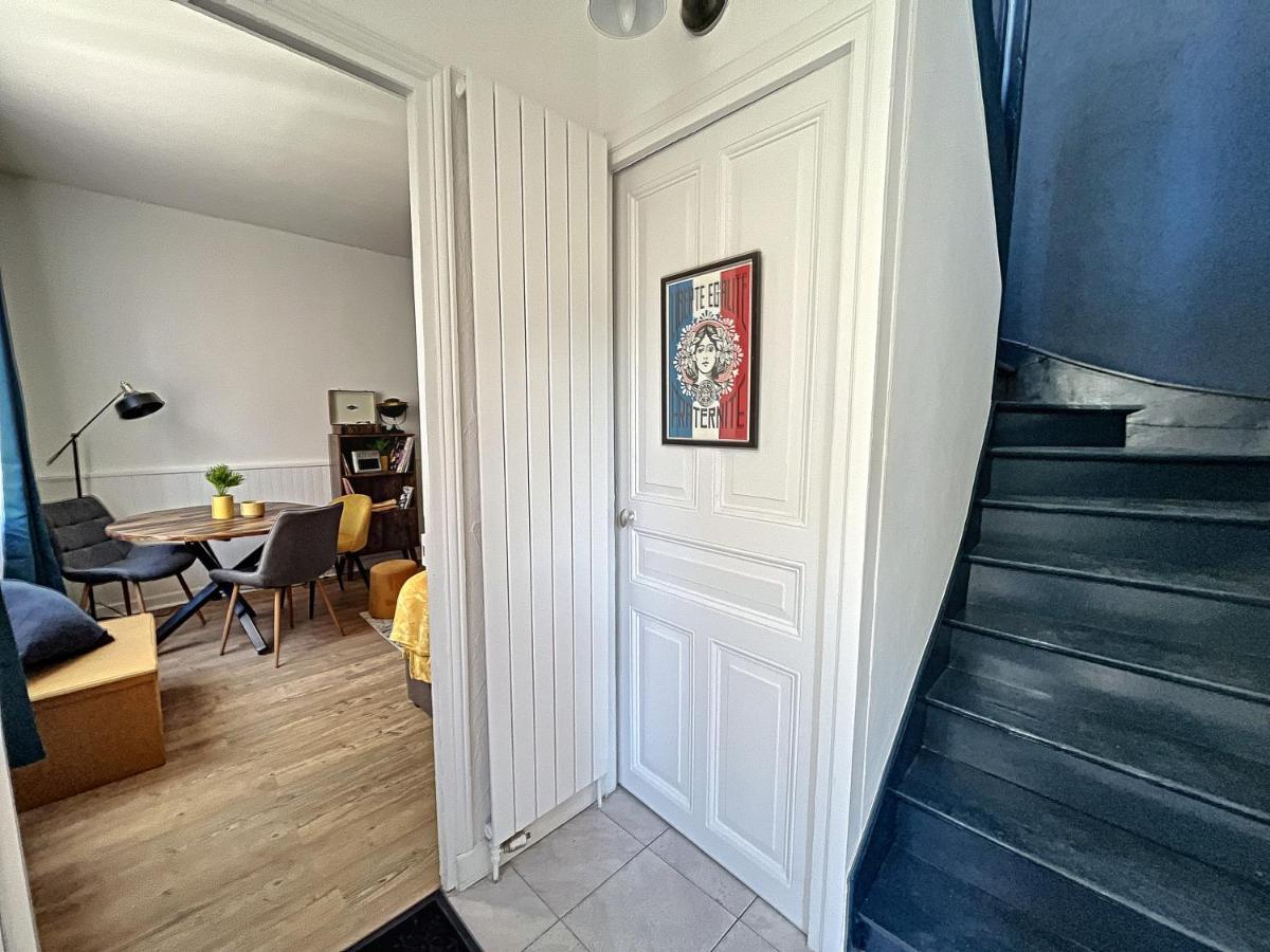 Maison De Ville - Paris En 15 Mn ! - 4 Pers- 1 Bebe - Vintage & Music ! Groslay Dış mekan fotoğraf