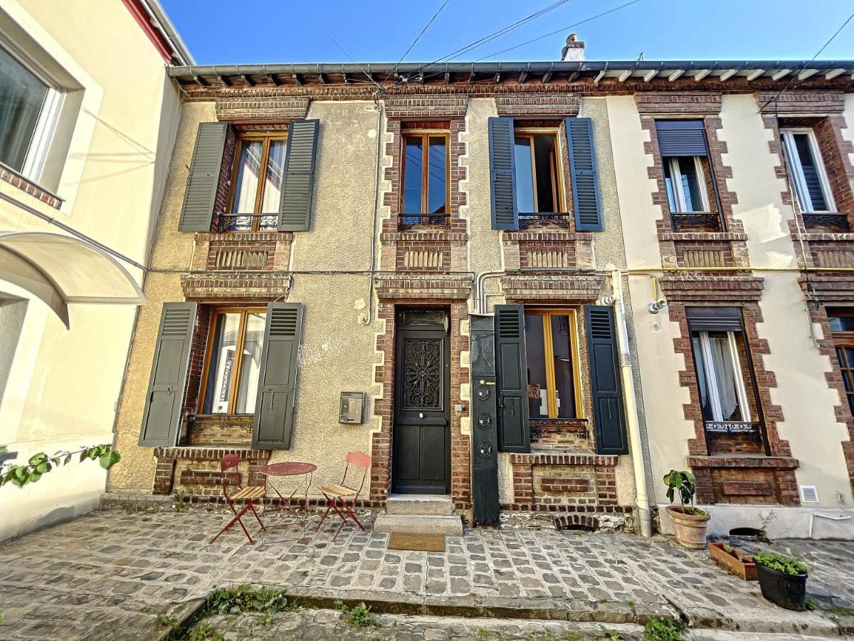 Maison De Ville - Paris En 15 Mn ! - 4 Pers- 1 Bebe - Vintage & Music ! Groslay Dış mekan fotoğraf