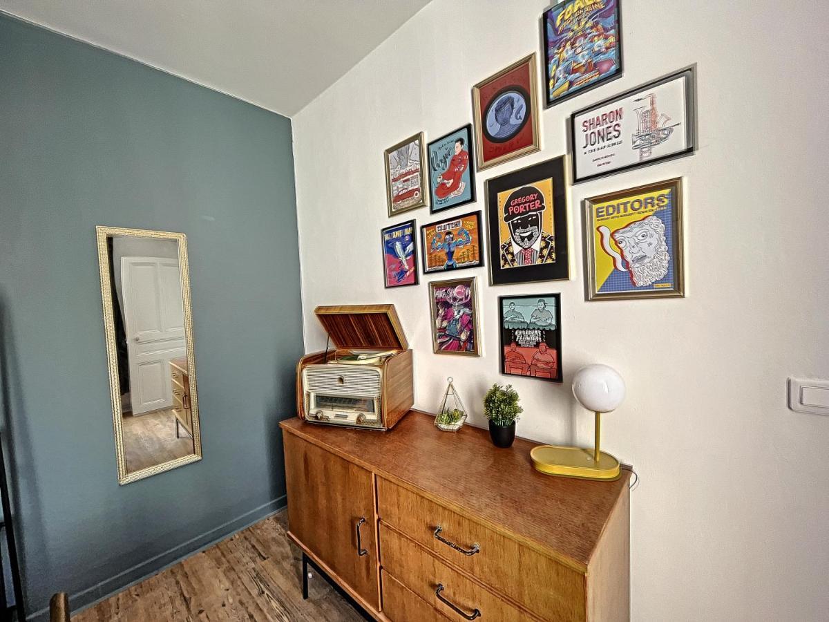 Maison De Ville - Paris En 15 Mn ! - 4 Pers- 1 Bebe - Vintage & Music ! Groslay Dış mekan fotoğraf