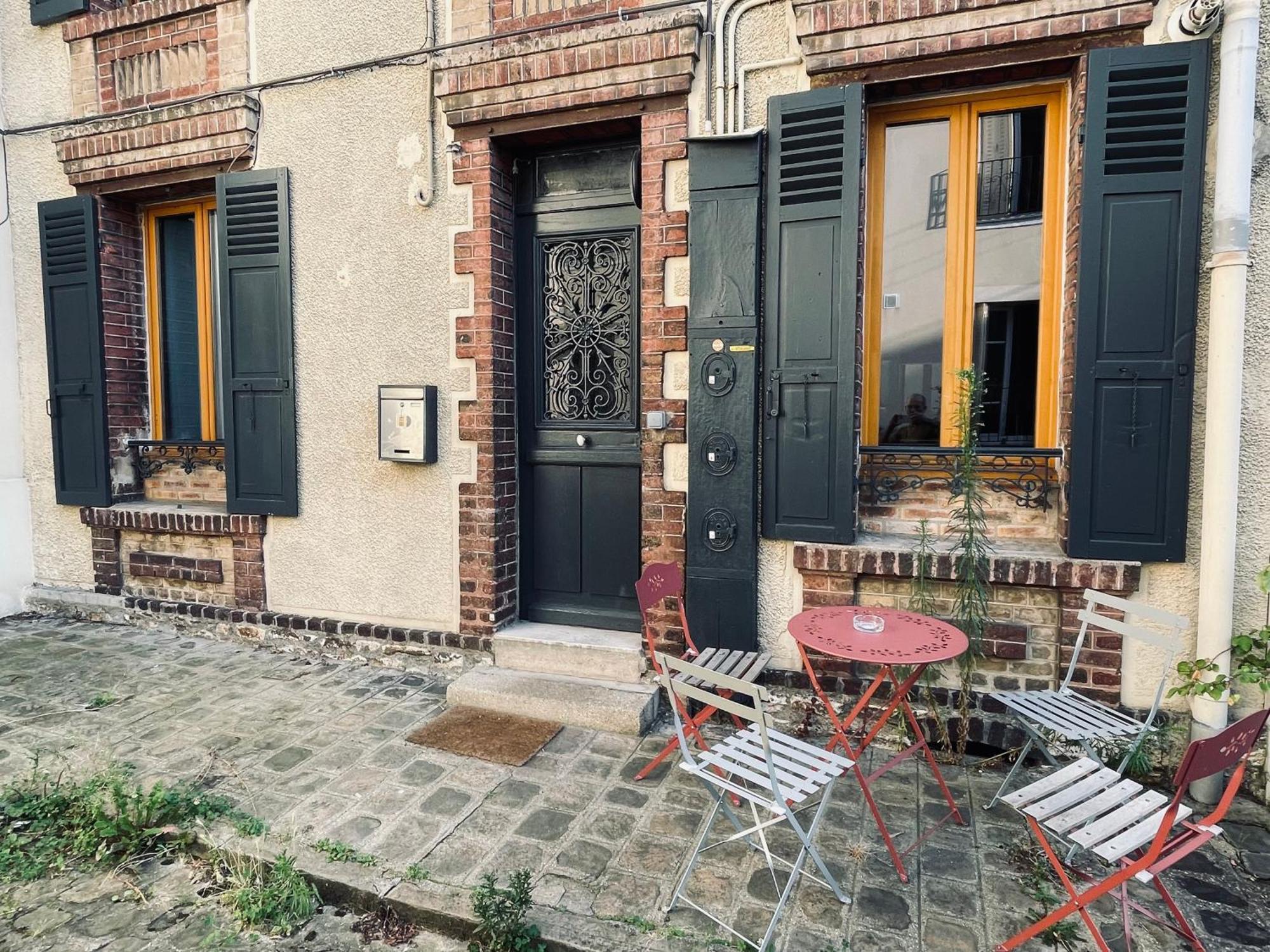 Maison De Ville - Paris En 15 Mn ! - 4 Pers- 1 Bebe - Vintage & Music ! Groslay Dış mekan fotoğraf